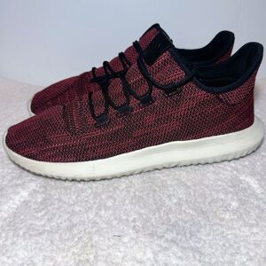Adidas Tubular Shadow CK Core Black-Trace Scarlet-Chalk White Men's Size 13
